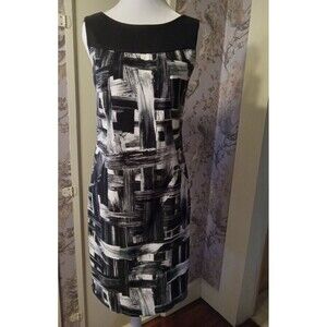 AB Studio Black/White Dress 4